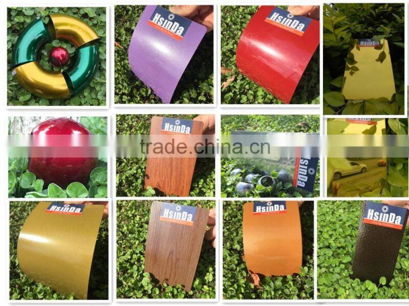 Bonding Nickel Decorative high gloss electrostatic spray chrome mirror silver powder coating