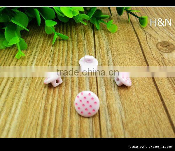 22L resin laser engraved pattern mushroom shape button
