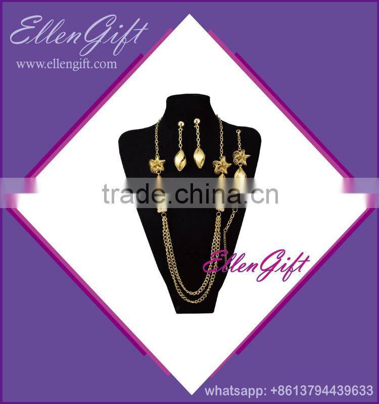 Fashion Jewelry Set Sweater Chain For Party Lady AJS4314