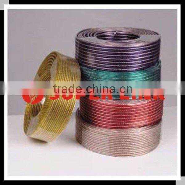 High quality transparent Speaker Cable