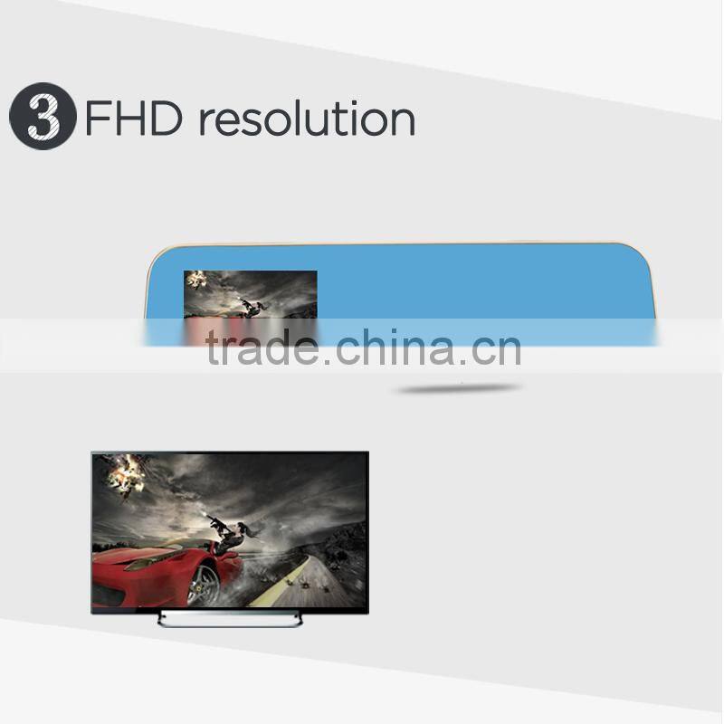 Generaplus rearview dash cam with parking monitor