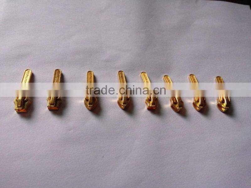 Wholesale cheap plating zippper sliders/metal zipper sliders OEM