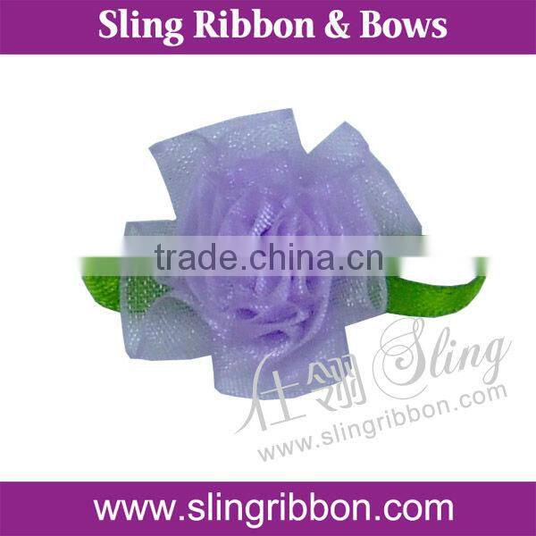 High Quality Factory Wholesale Organza Ribbon Bow