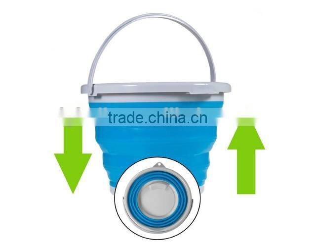 Promotion Colorful Plastic Foldable Ice Bucket