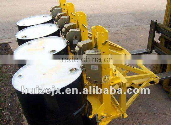 Oil drum clamp with 4 claws