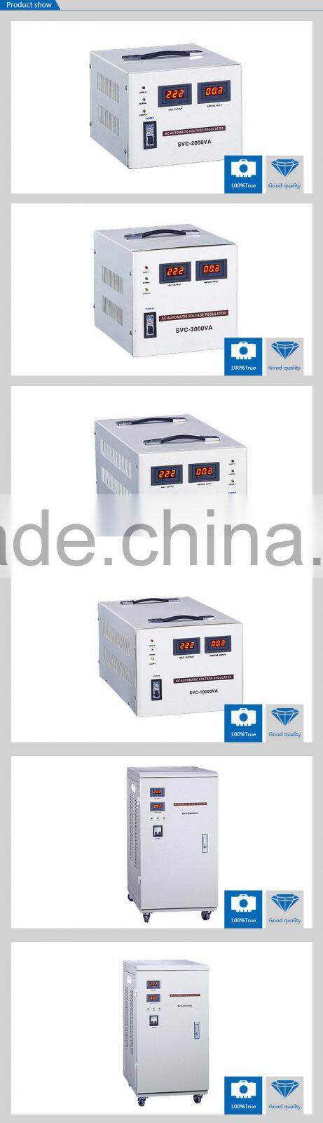 Single Phase SVC LED Automatic Voltage Stabilizer
