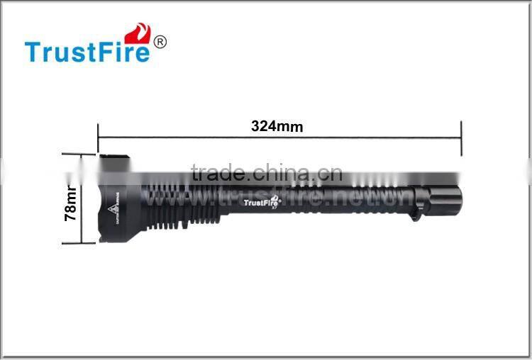 trustfire linternas led recargables light X7 cylindrical led lights SST-50 led 1300 LM led light(3*18560battery)