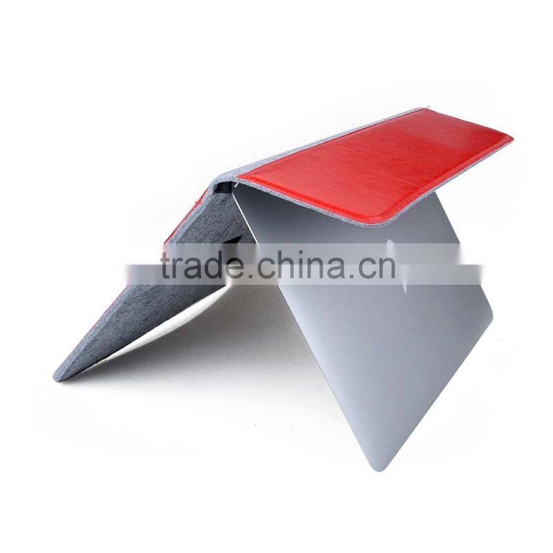 Premium Gift Wool Felt Laptop Sleeve for MacBook Air Pro 11" 13" 15" Laptop Bag