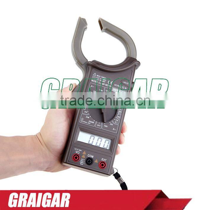 HYELEC M266 AC/DC Voltage AC Current Resistance Insulation Tester Digital Earth Ground Uni t Megohmmeter Clamp Meter