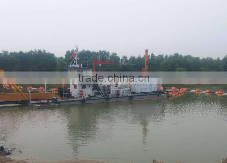 Plastic dredging pipe for marine and water pipe with flange and hdpe pipe with floating pontoon and SDR 21 pn 10 pipe