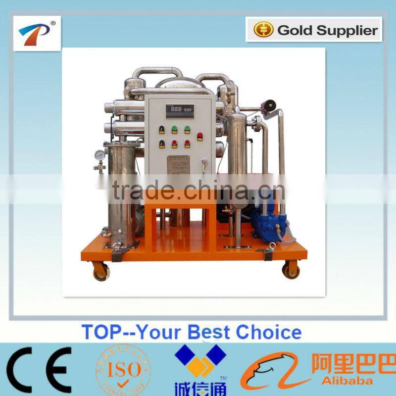 Series TYF Phosphate Ester Fire-Resistant oil cleaning , Oil Regenerator, Oil Filter