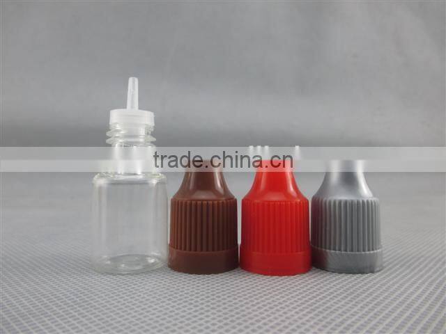 hot seliing small 5ml empty plastic bottle for e juice