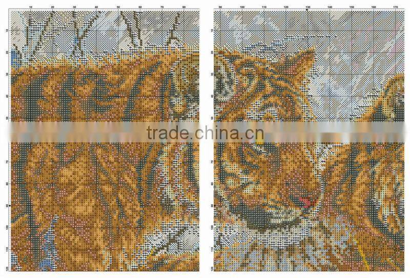 beautiful flower cross stitch sets have a high sales in the market