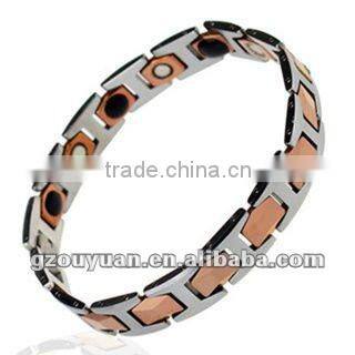 Western style high quality polished beautiful tungsten bracelet
