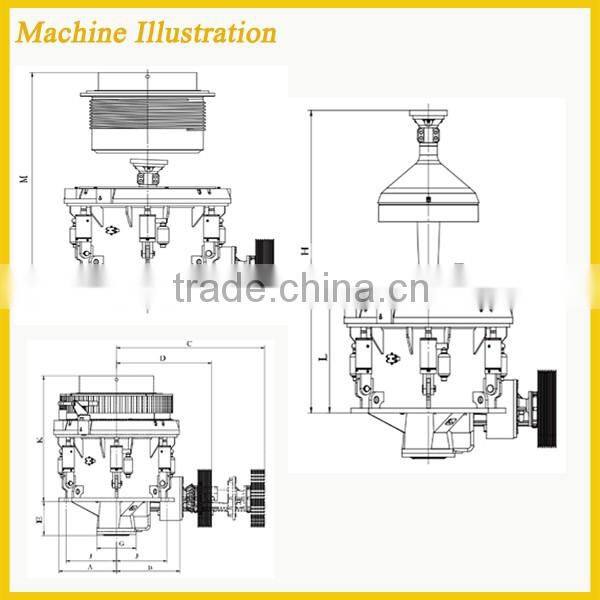 Cone crusher supplier provides crusher wear parts