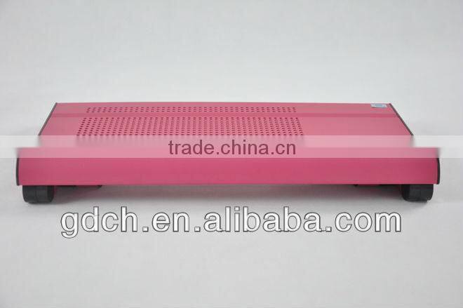 ergonomic design metal compute table (any color,adjustable,super big fan)