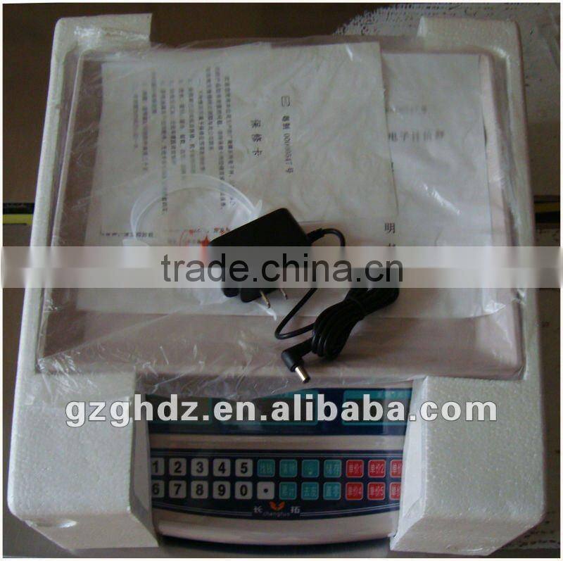 high quality directly sell price computing electronic scale / electronic weighing apparatus 30kg