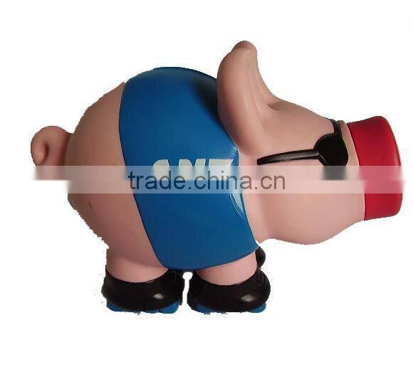 Monkey saving money bank