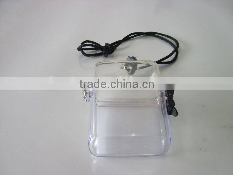 High quality waterproof plastic cigarette case,sports case, swimming holder mobile case