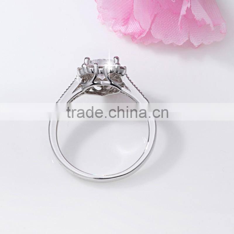 s925 sterling silver premier jewelry cubic zirconia crystal orange gemstone heart diamond wedding rings stainless steel bands