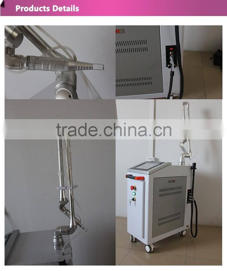 1064nm 532nm Q switch nd yag laser pulsed dye tattoo removal