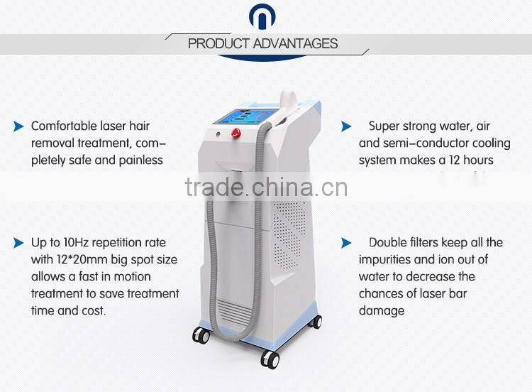High-performance 600w Germany laser bar laser hair removal machine price in india