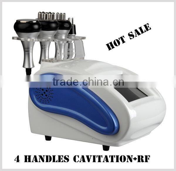 New design cheap 4in1 5mhz rf ultrasonic cavitation machine