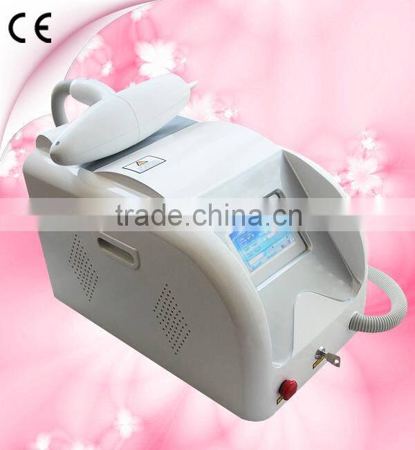 2014 Year Portable style easy LED touch operation Nd yag laser machine for tattoo removal -D003