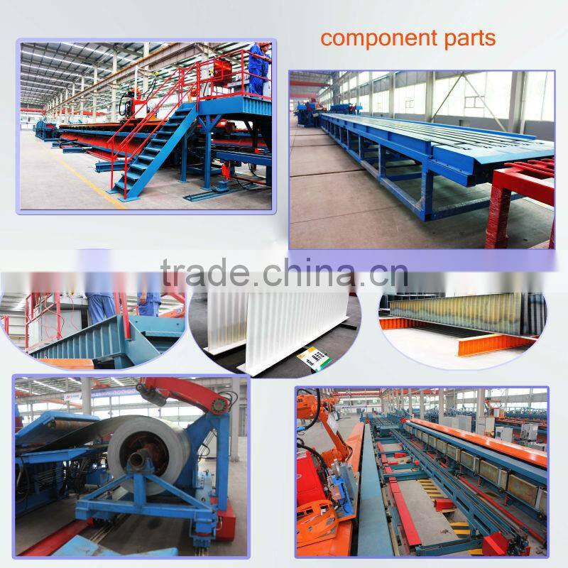 HUAXING corrugated web plates production line