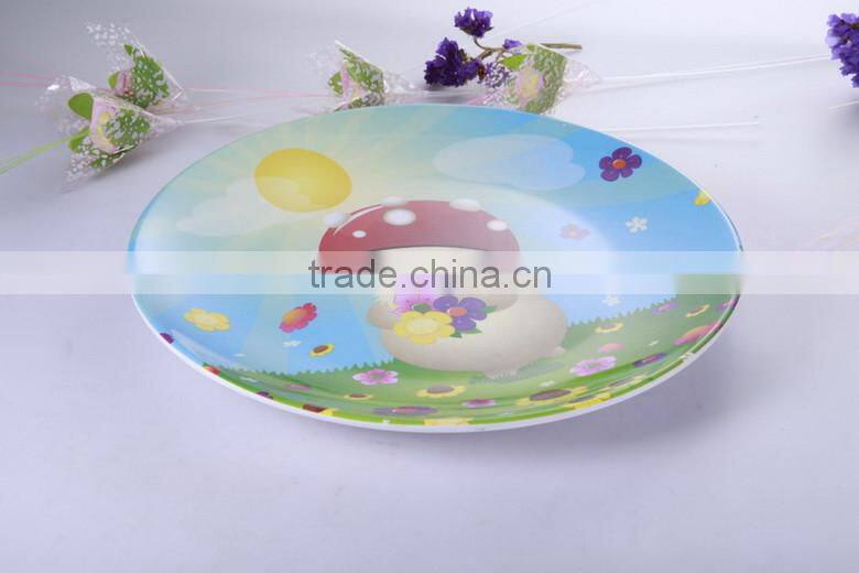 melamine sushi dish, cheap plastic dinner plate