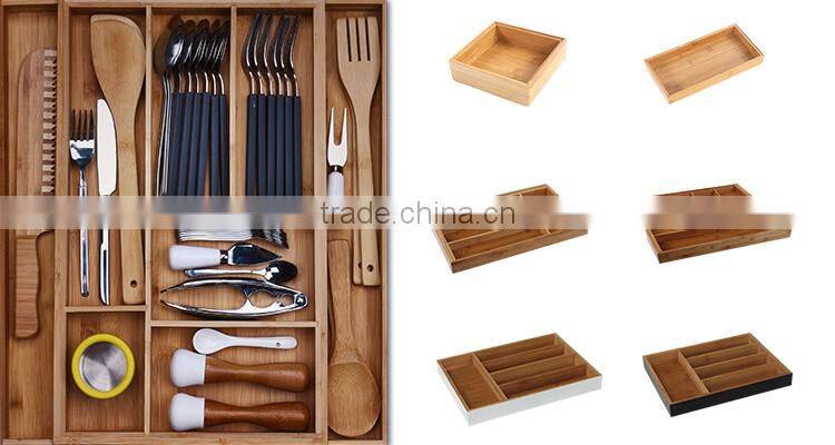 best seller good quality bamboo utensil organizer