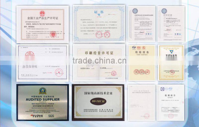 customized printing plastic rfid nfc smart card