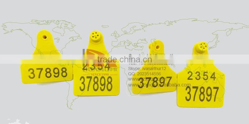 ear tag for cattle ISO certificate 78*56 mm