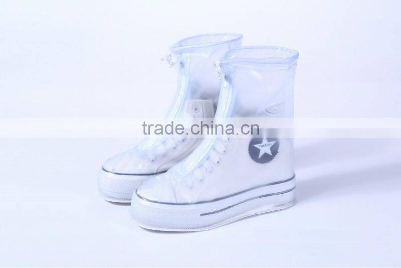 cheap broad-spectrum transparent pvc resuable shoes cover