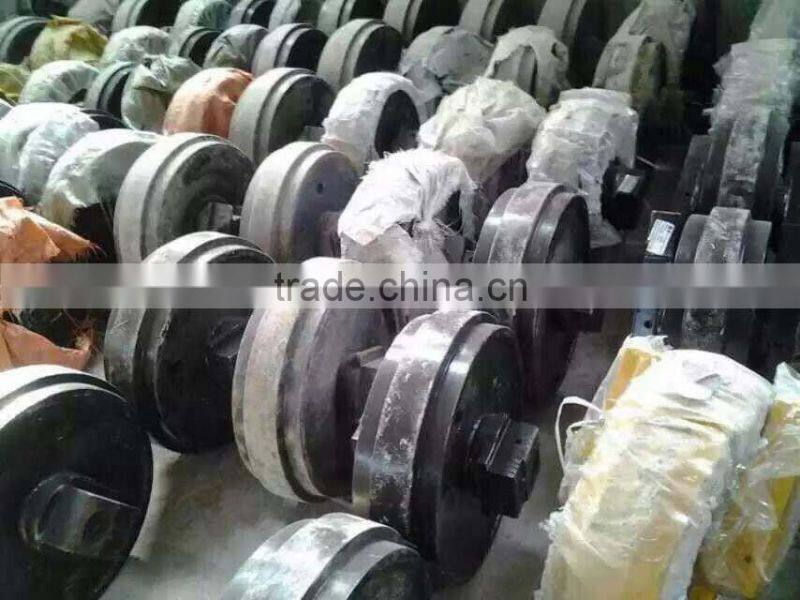 Excavator idler, idler cushion track roller, track link assy for PC200 PC300 PC400