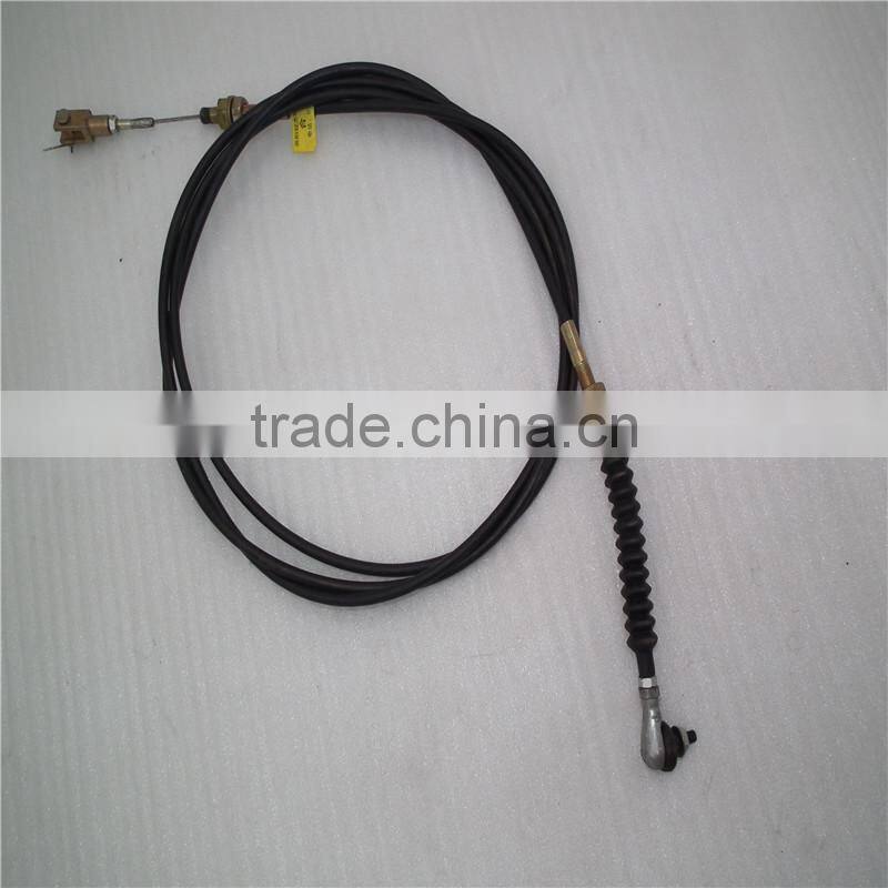 OEM low price mechanical cable/push pull cable with connector/push pull cable for construction machinery
