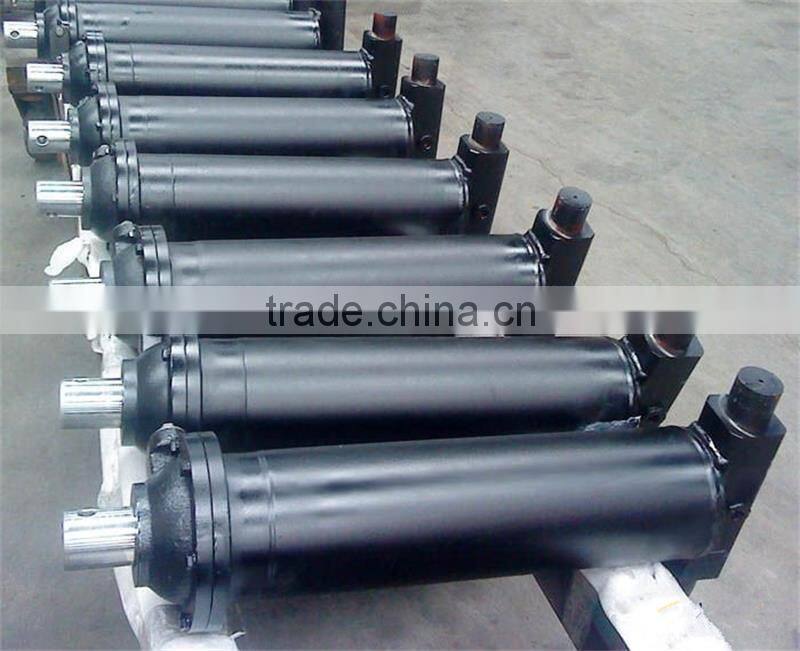 underbody single-act T type hydraulic cylinder used for dump trailer