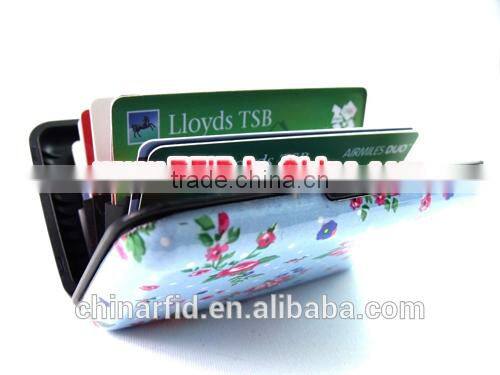 RFID Card Wallet, RFID Credit Card Sleeve Wallet RFID Blocking Sleeve