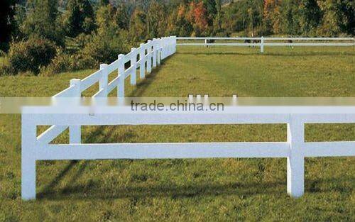 cross buck pvc horse fence