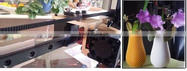 2016 New Hot Reprap DIY Semi Assembled 3D Printer Prusa I4 Prusa I3 Plus 2020 Aluminum Frame Linear Guide Rail for XZY Axis