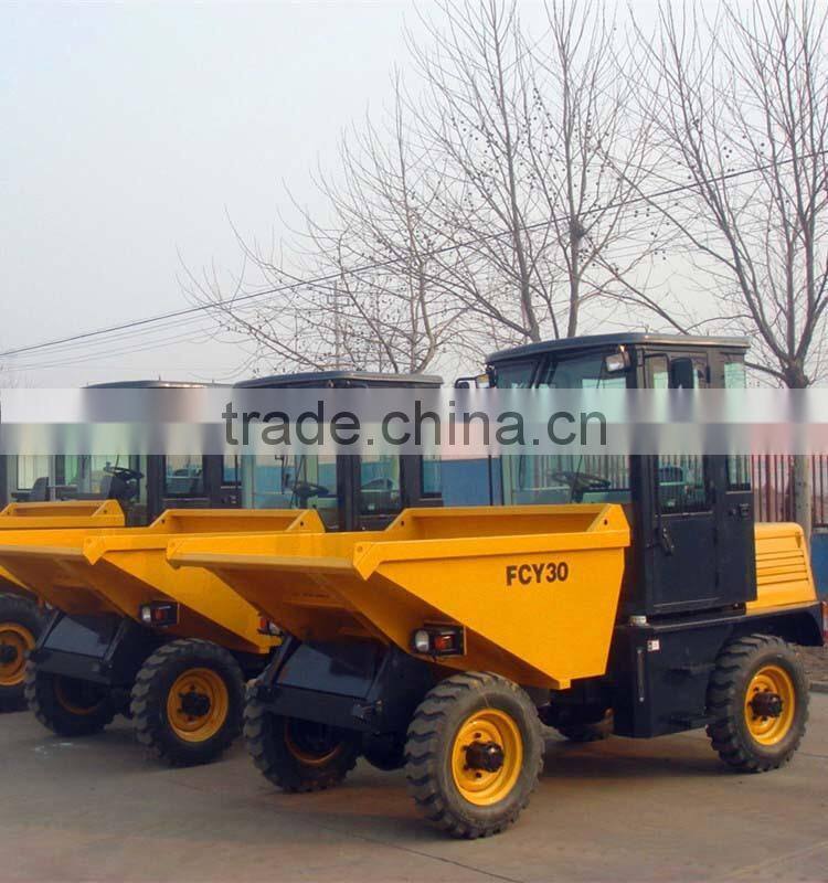 China 3 ton , with good quality and hot sale dumper truck with cab