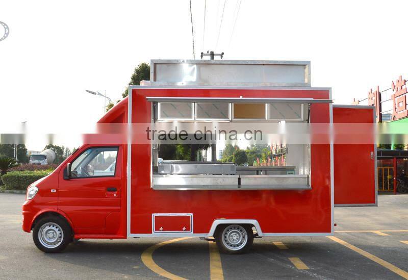 DFAC Euro V Street Food Truck Mobile Shops for Sale