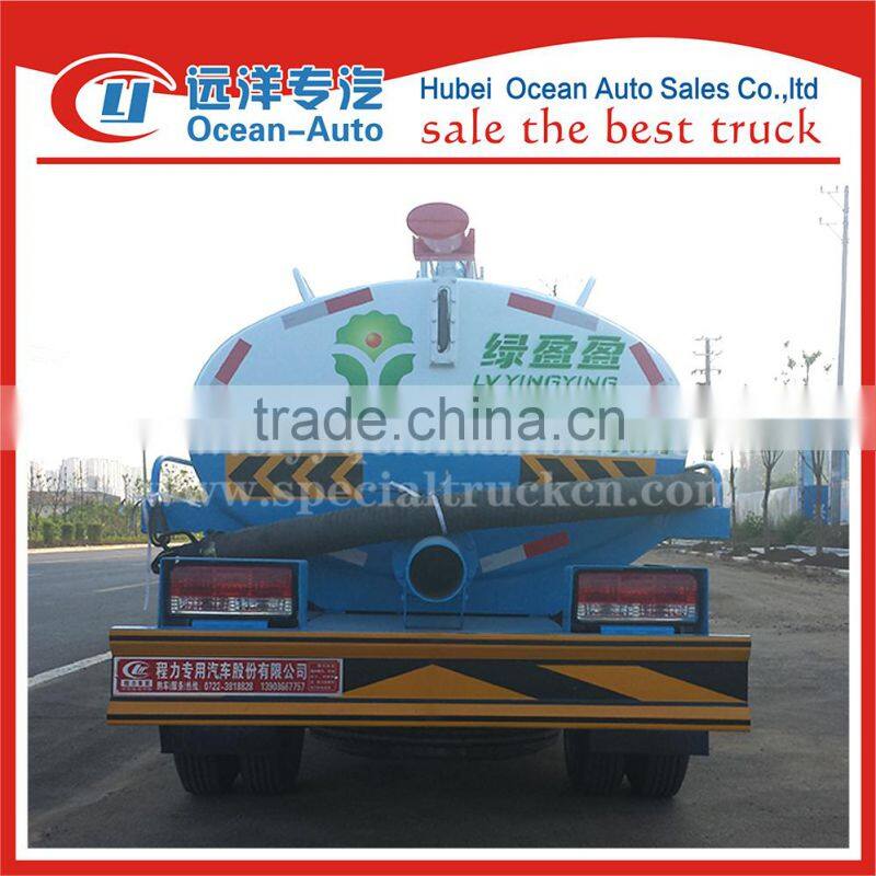 DFAC 4CBM white color fecal vacuum suction truck