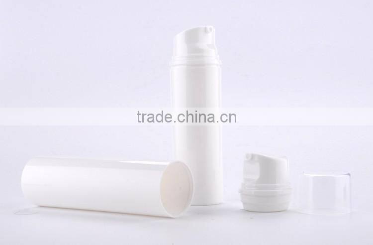 China PP material 100ml airless lotion bottle ,plastic lotion bottle