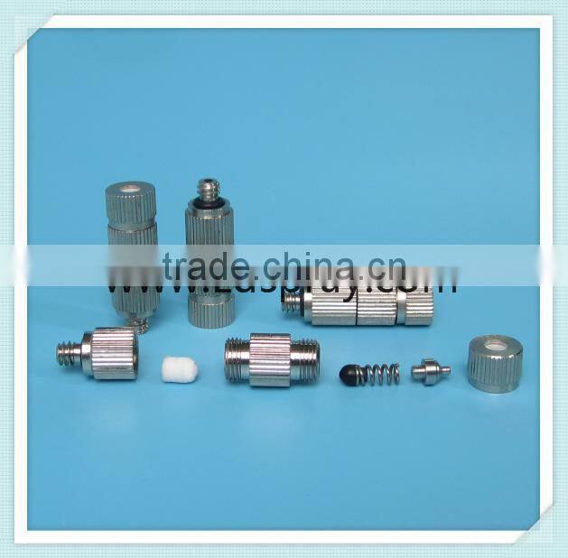 High pressure fine mist fog system nozzles with inside PP cotton filter