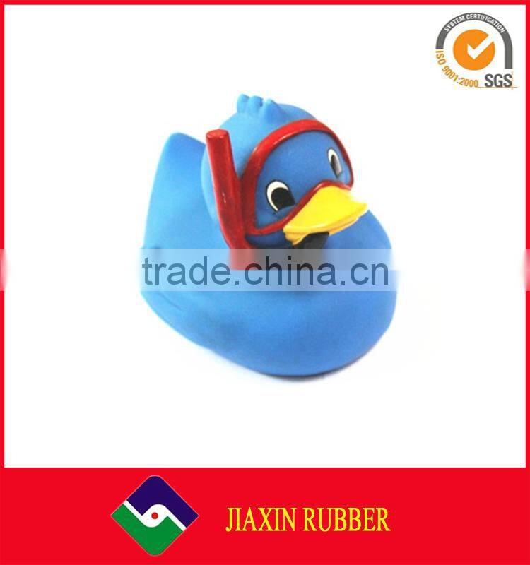 Custom Cheap Bulk Swimming Bath Yellow Rubber Duck With Sunglasses
