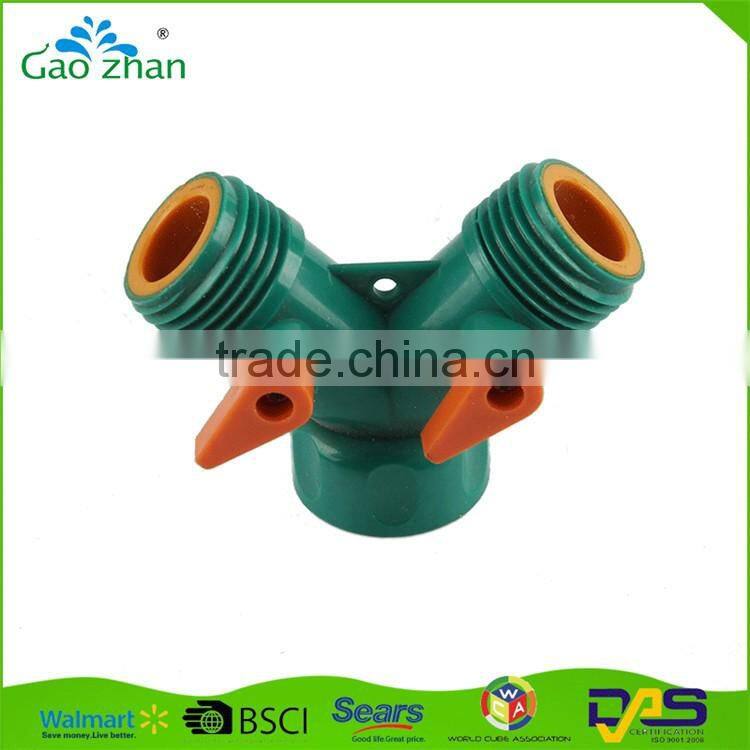 Zhejiang new design high pressure plastic garden hose tap connector