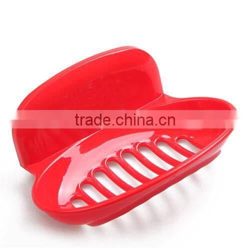 single cell soap box with suction hook pegs