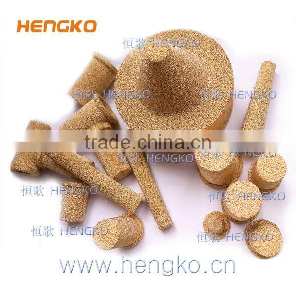 0.5~90 Microrns Sintered Porous Ventilation Dust-proof Powder Metal Filters
