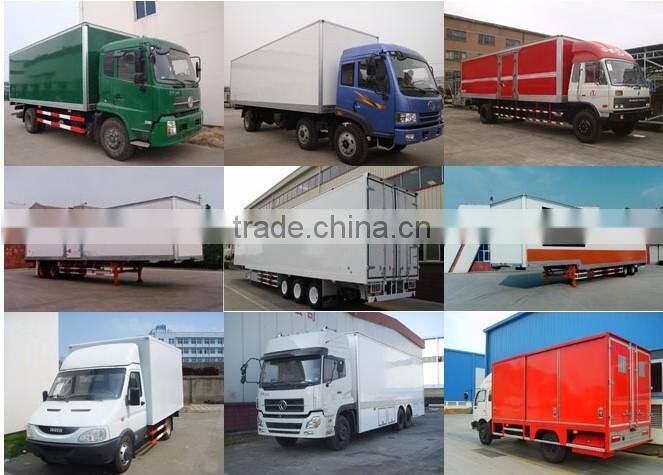 insulated truck box/furgones Furgones Fibra Truck Body Parts